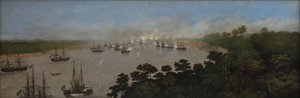 Attack of the Brazilian Squadron on the Batteries of Curupayti